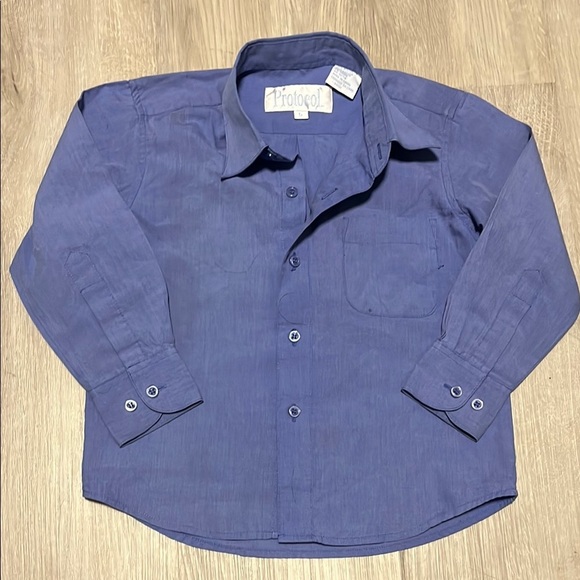 Kids Blue Shirt - Picture 1 of 1